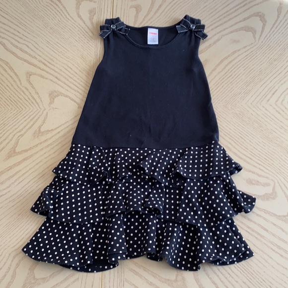 Gymboree size 4 black dress with accessories - Picture 2 of 7